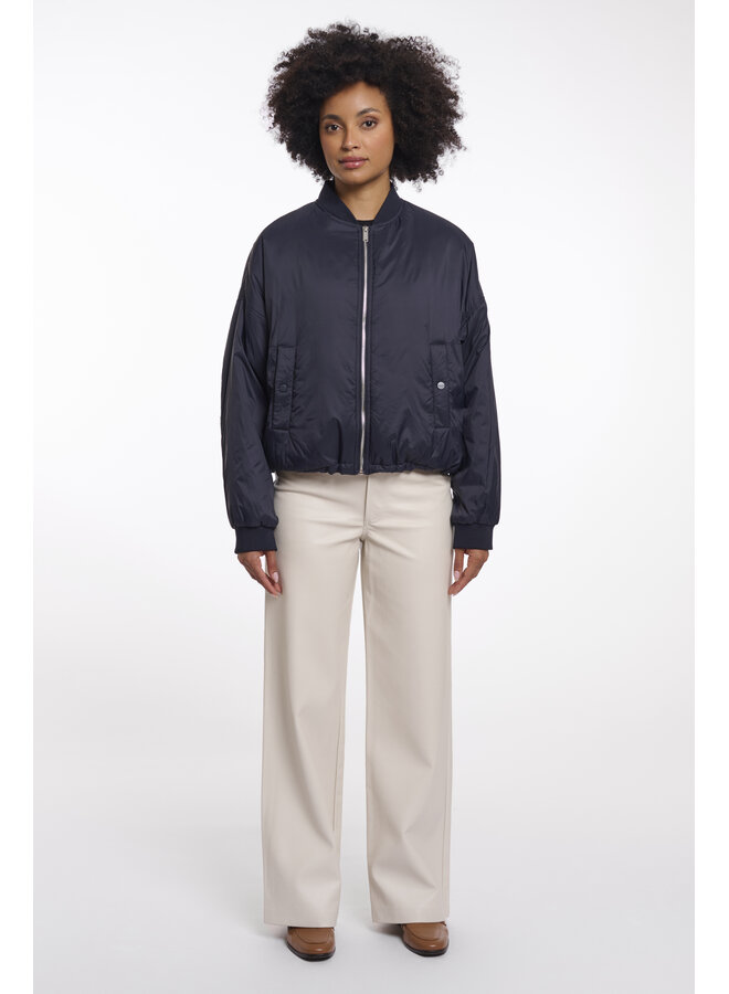 Hira Light Padded Cropped Bomber