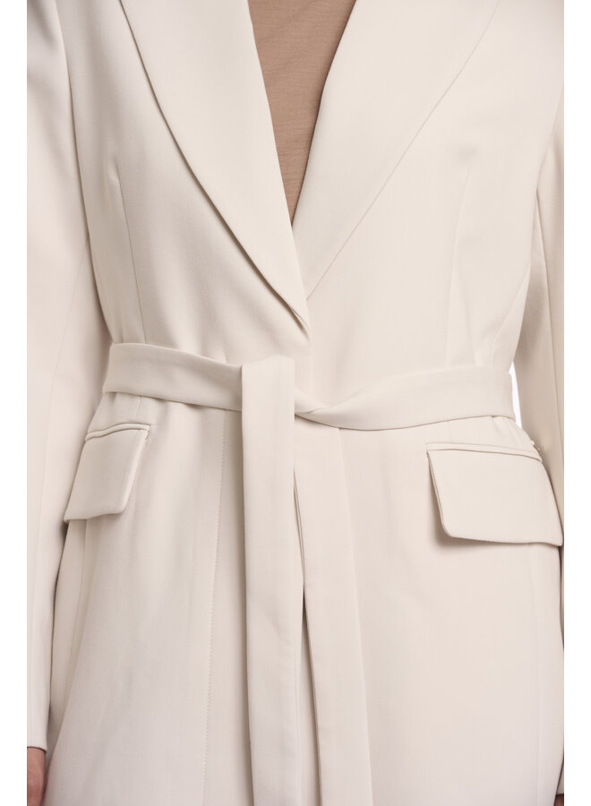 Luana Tailored Coat With Strap