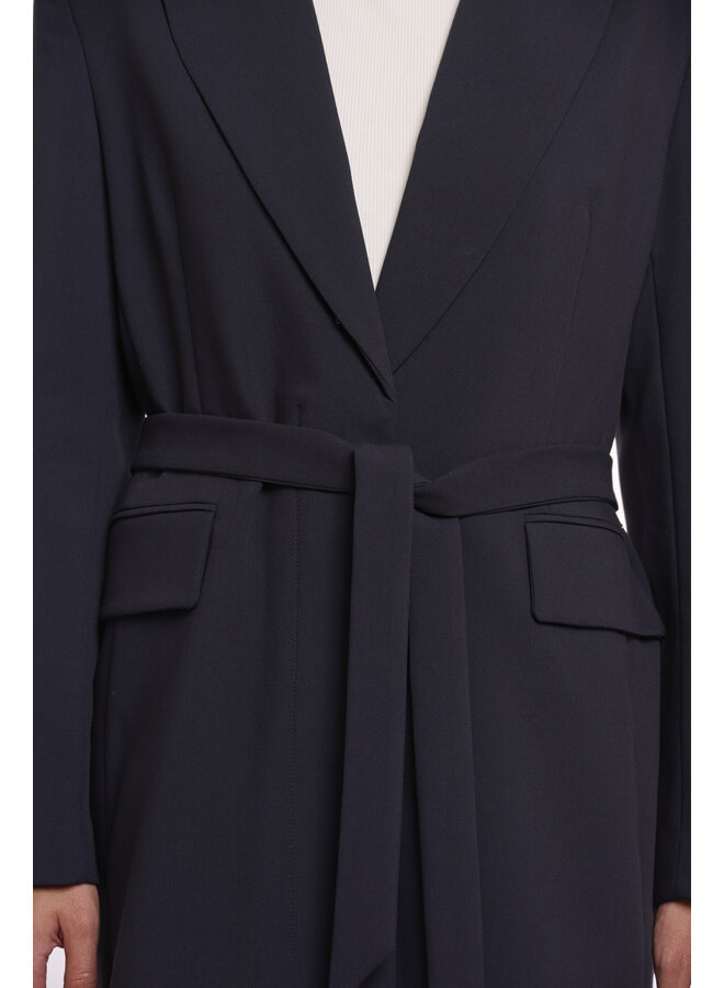 Luana Tailored Coat With Strap