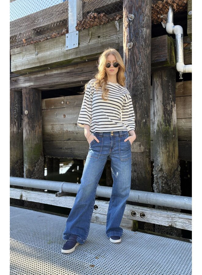 Jodi High Rise Straight Leg