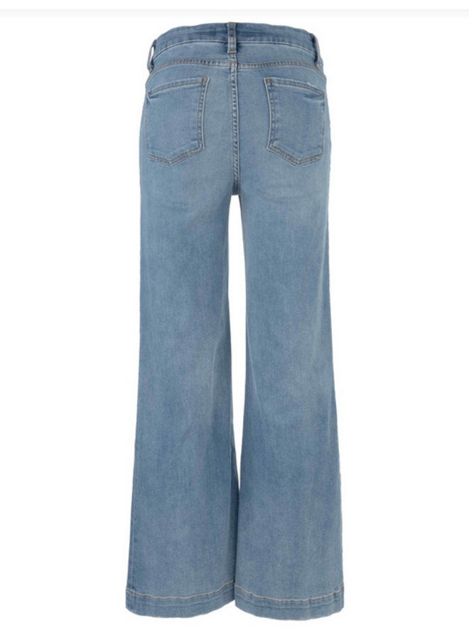 Meg High Rise Wide Leg w/ Patch Pockets