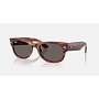 Mega Wayfarer II Striped Havana w/ Dark Grey ORB0832