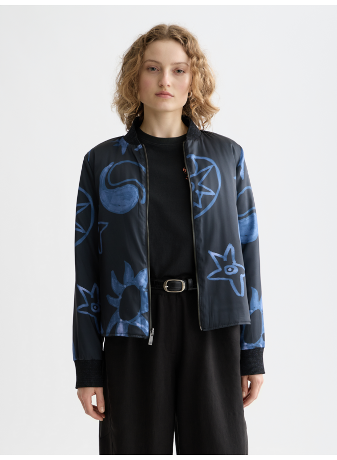 Quilted Reversible Bomber Jacket