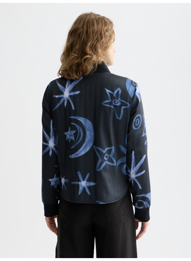 Quilted Reversible Bomber Jacket