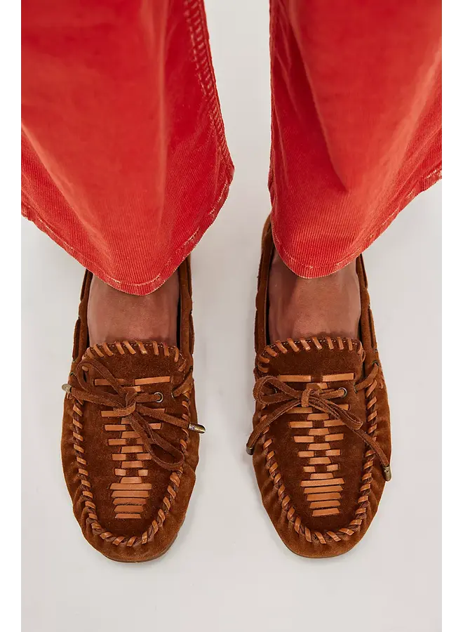 Misty Suede Moccasin
