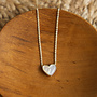 All Your Heart Necklace Mother of Pearl