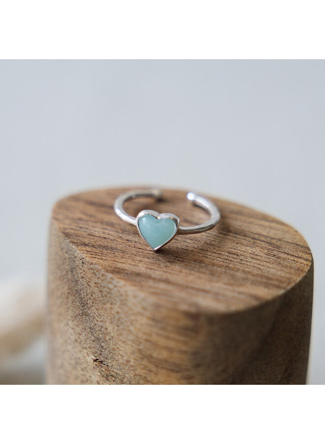 Sweet Tone Ring Amazonite