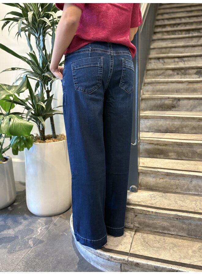 Meg High Rise Over Size Wide Stitch