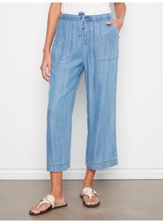 Tencel Wide Leg Pants