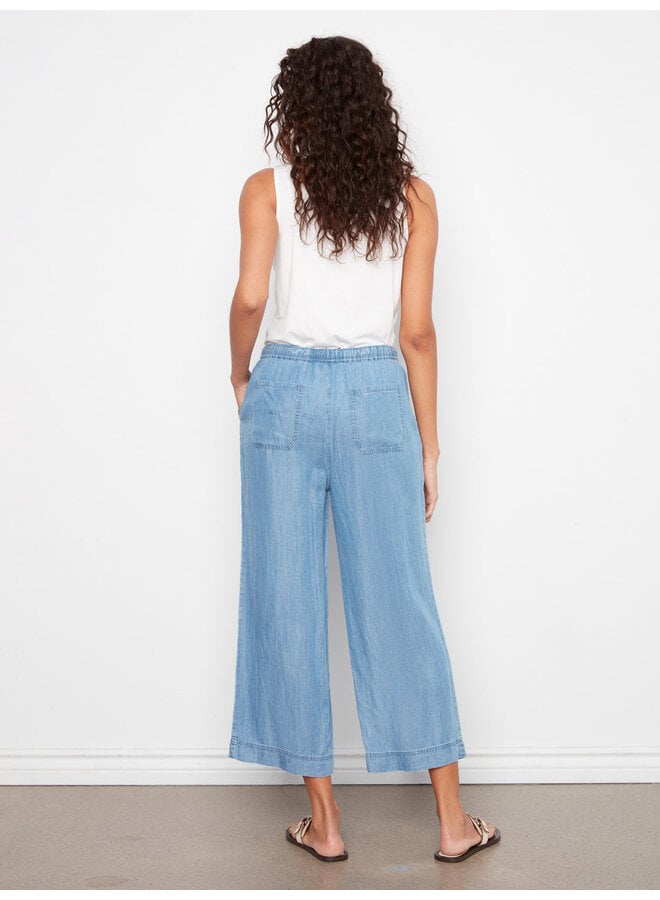 Tencel Wide Leg Pants
