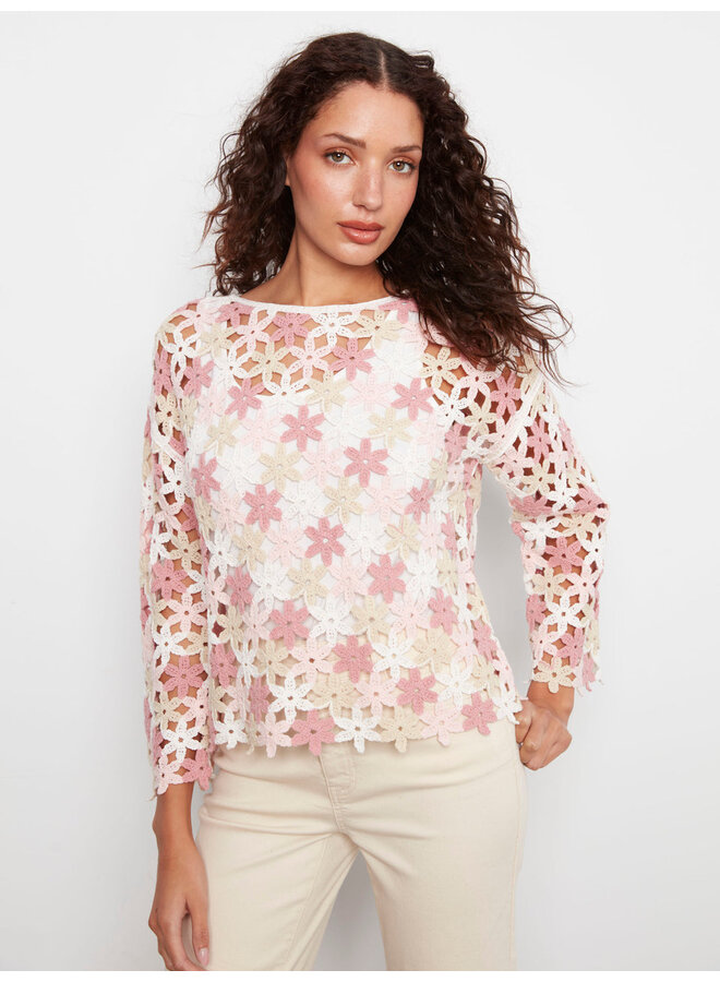 Crochet Flower Top