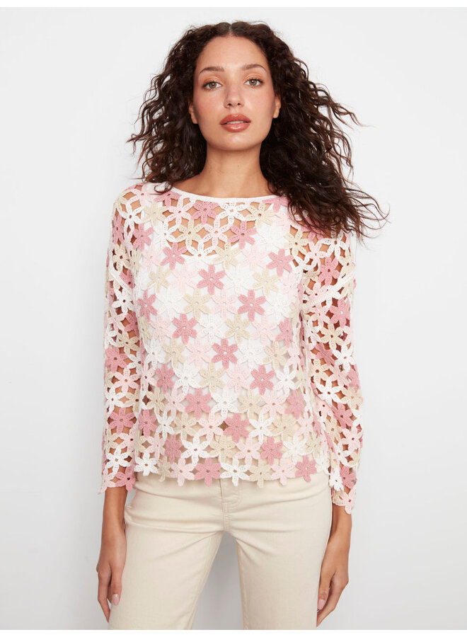 Crochet Flower Top