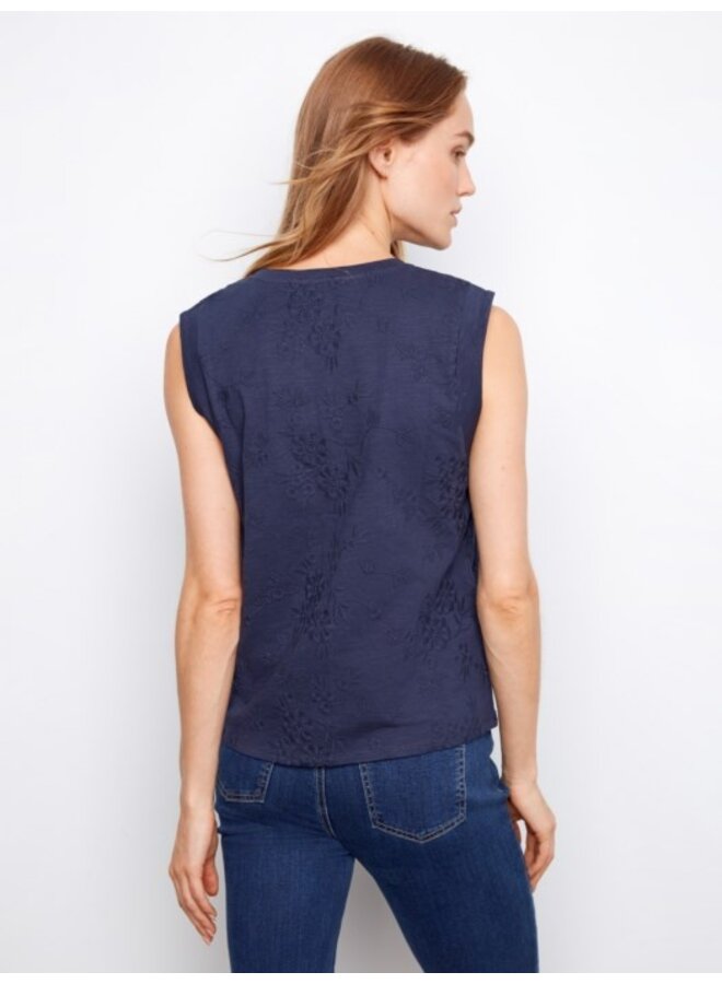 Sleeveless Crewneck