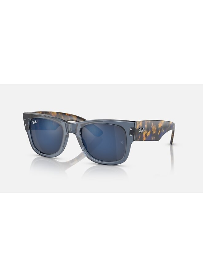 Mega Wayfarer Transparent Dark Blue w/ Clear Gradi ORB0840