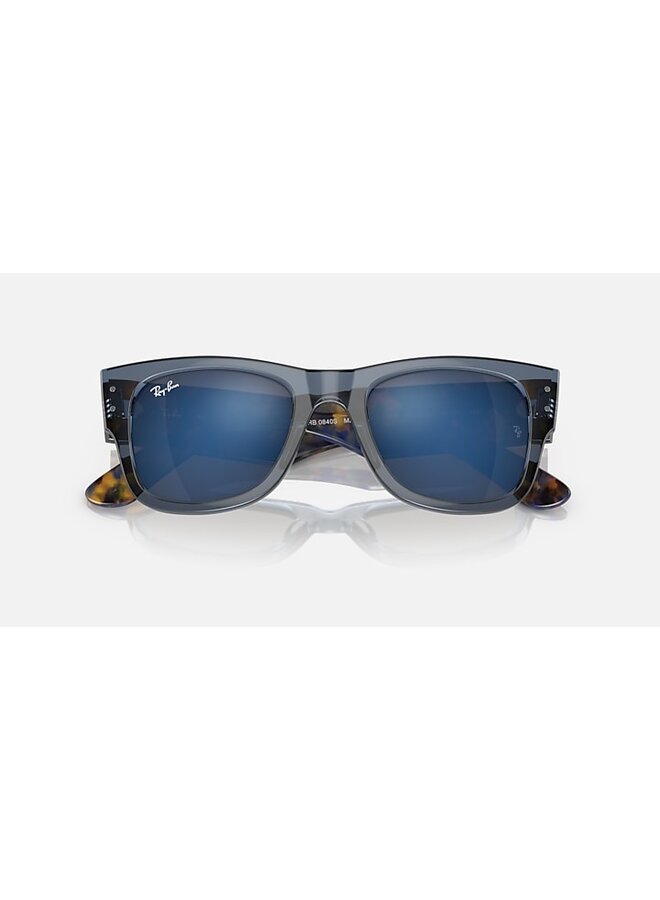 Mega Wayfarer Transparent Dark Blue  w/ Clear Gradi ORB0840