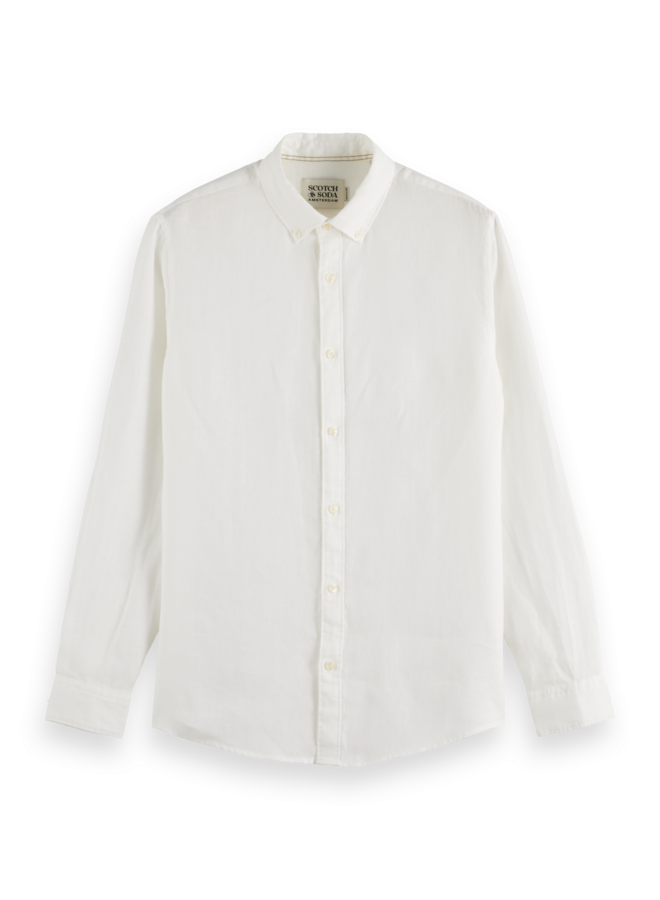 Linen Shirt Long sleeve Button Down