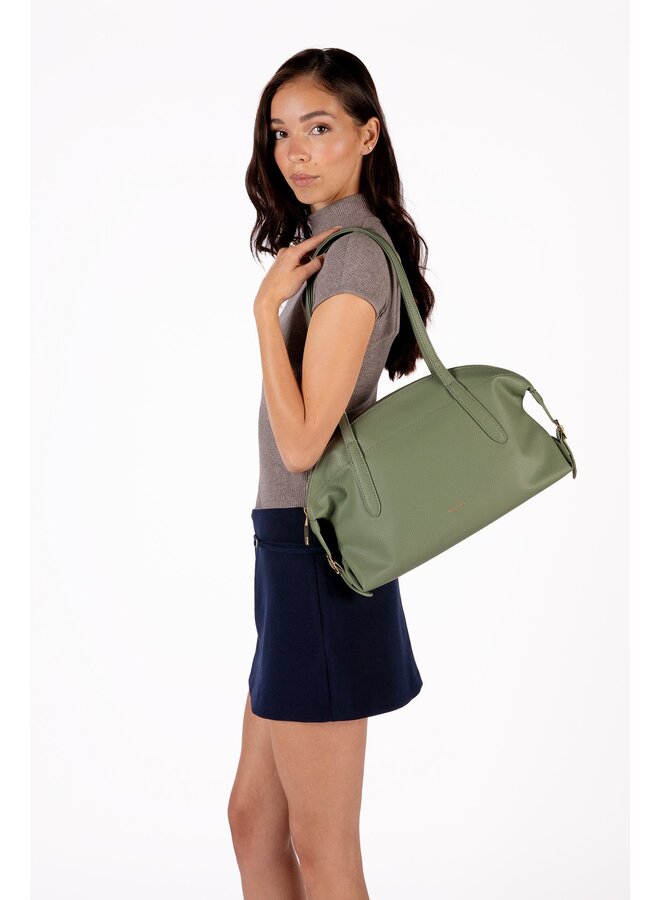 Vania Grain Tote Satchel Bag