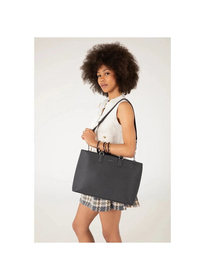 Sevyn Grain Satchel/Briefcase