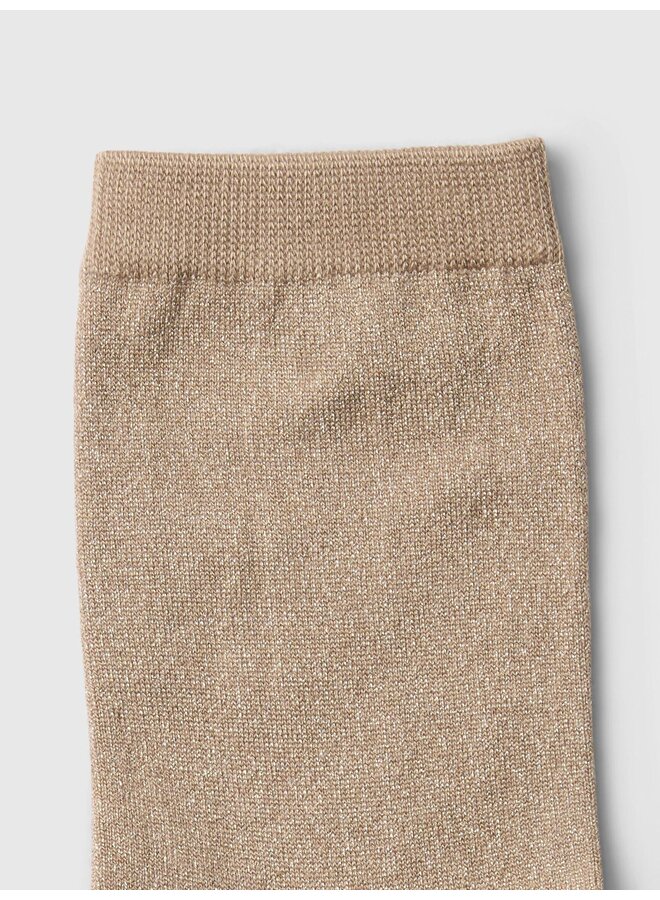Knitted Glitter Socks Pure Cashmere