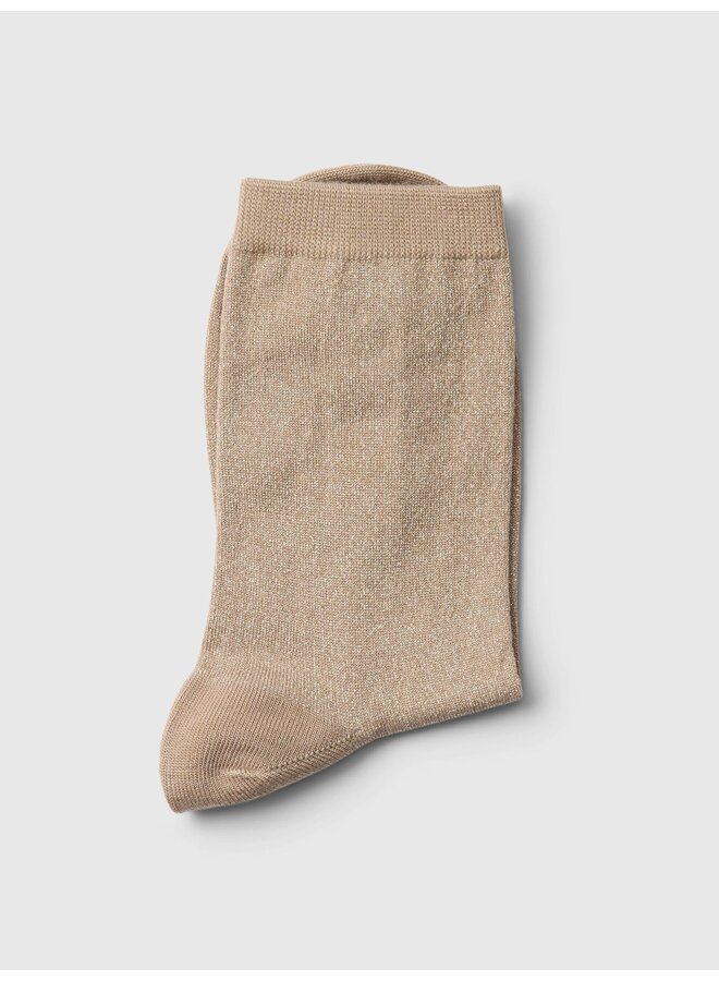 Knitted Glitter Socks Pure Cashmere