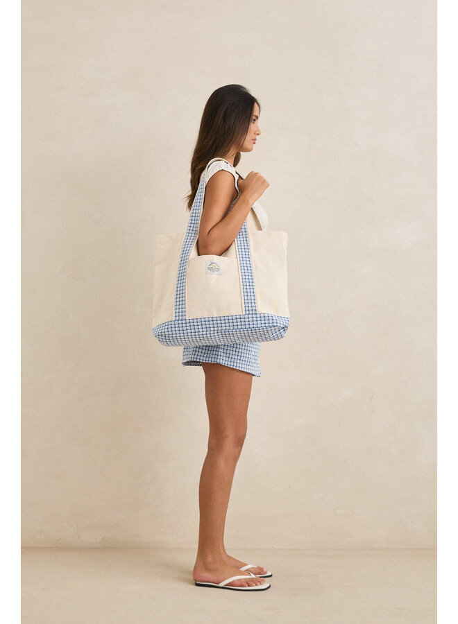 Lola Check Tote Bag