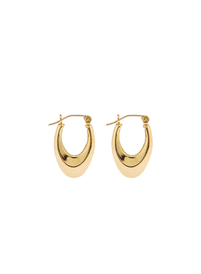 Lena Hoops Gold