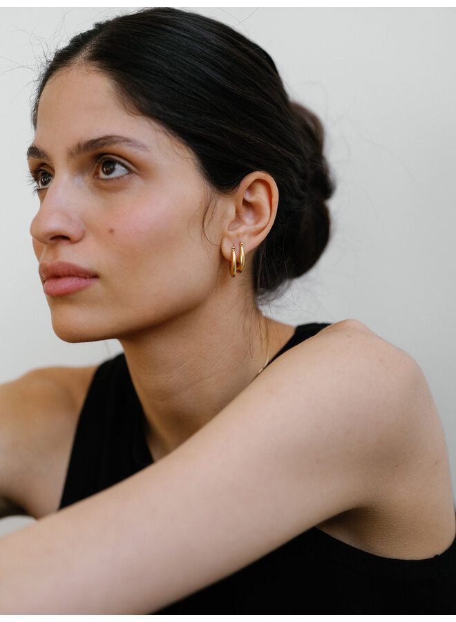 Lena Hoops Gold