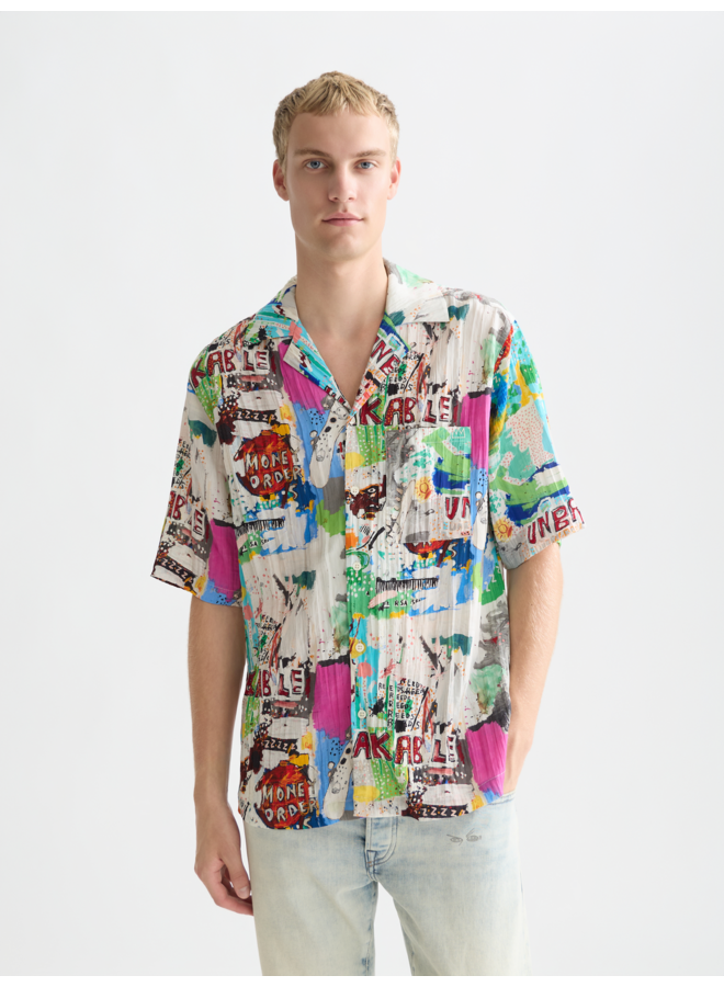 Basquiat Printed Short Sleeve Shirt