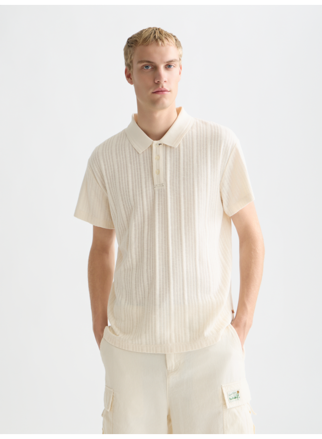Structured Ribbed Polo