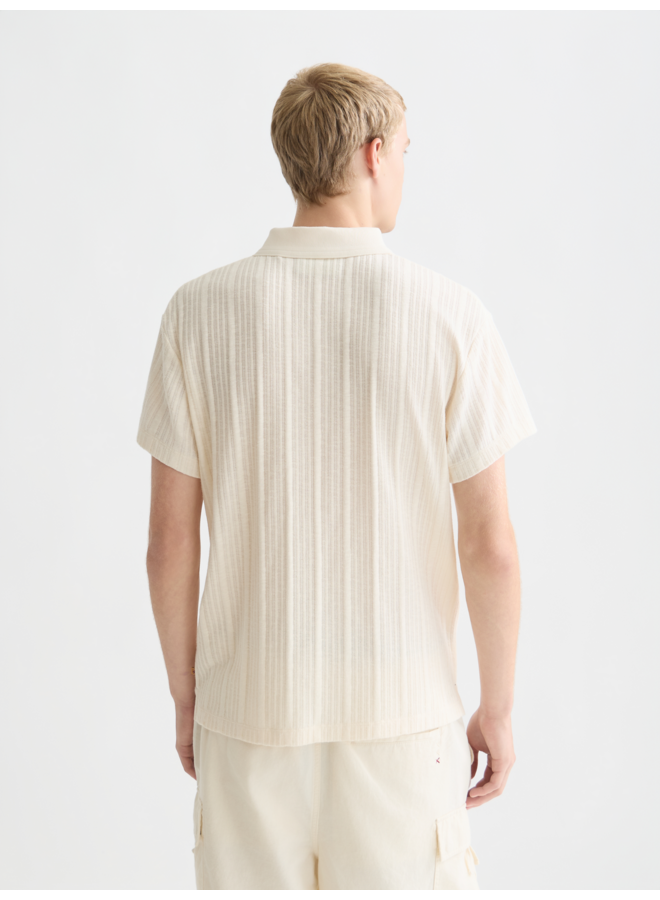 Structured Ribbed Polo