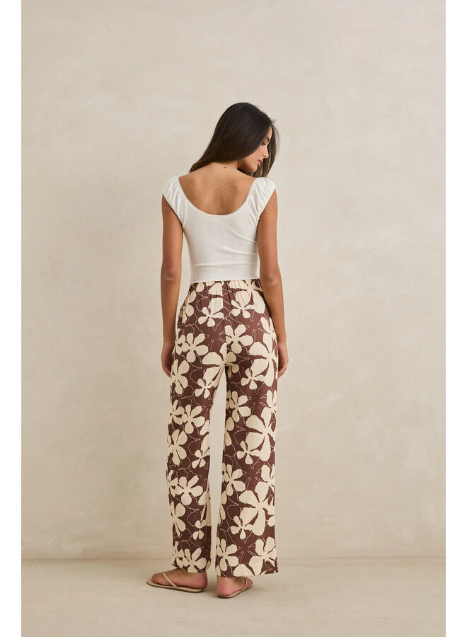 melia floral wide leg pant