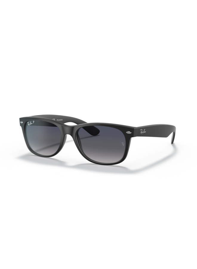 New Wayfarer Rubber Black w/ Blue ORB2132