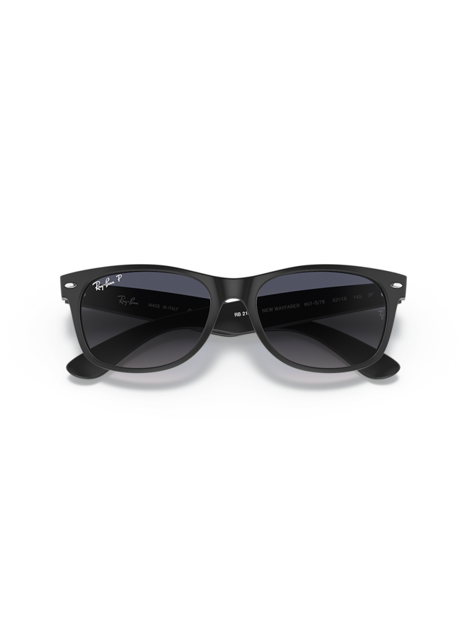 New Wayfarer Rubber Black w/ Blue ORB2132