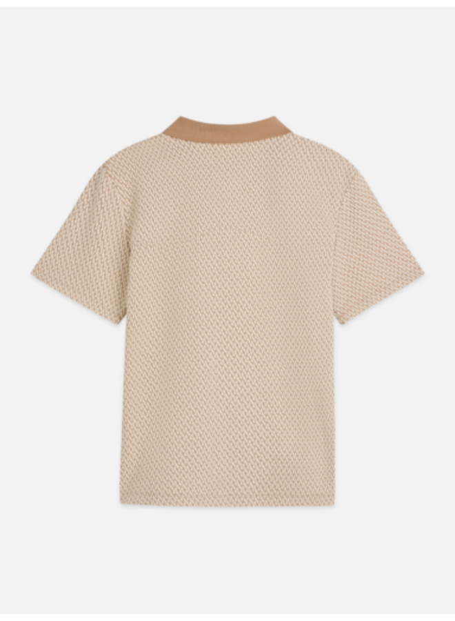 JACQUARD RELAXED-FIT POLO