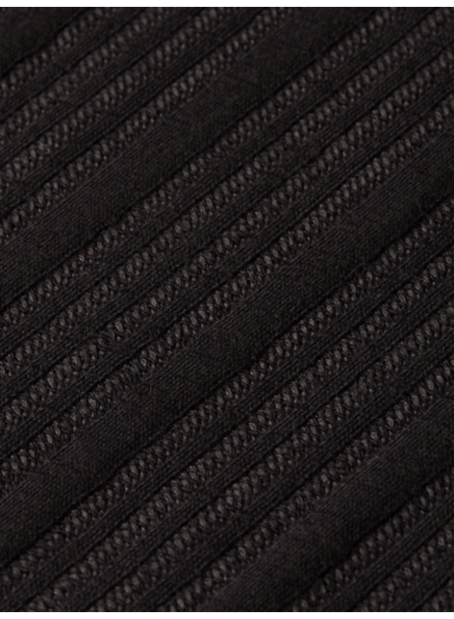 STRUCTURED RIBBED RELAXED-FIT POLO