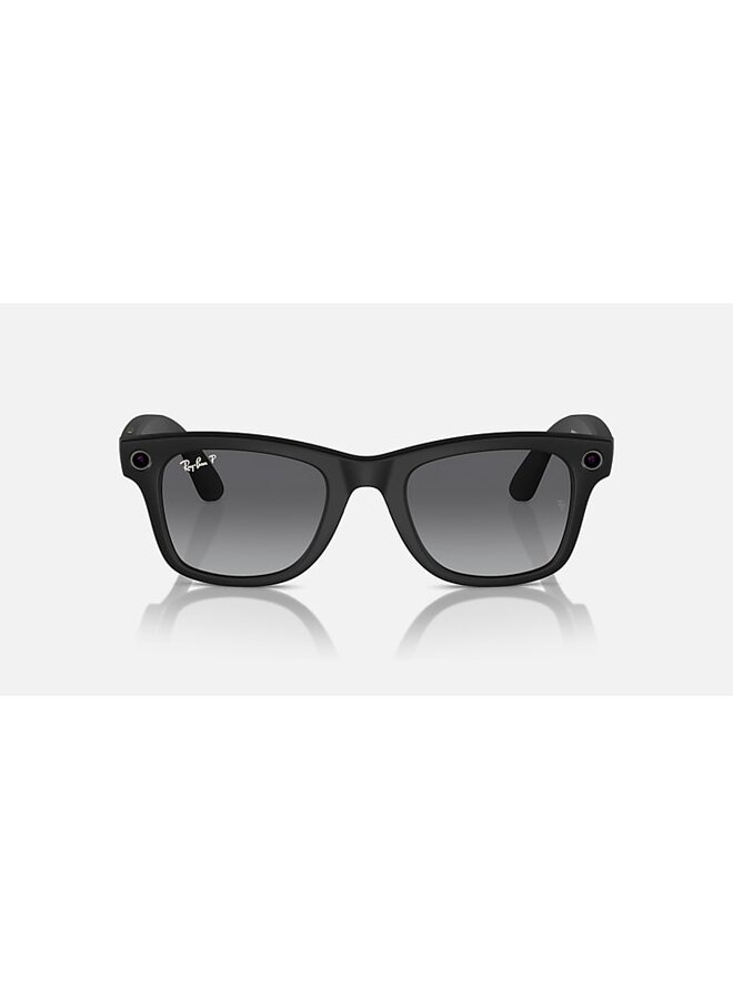 Wayfarer Meta AI Matteblack w/ Polar Gradient Graphite