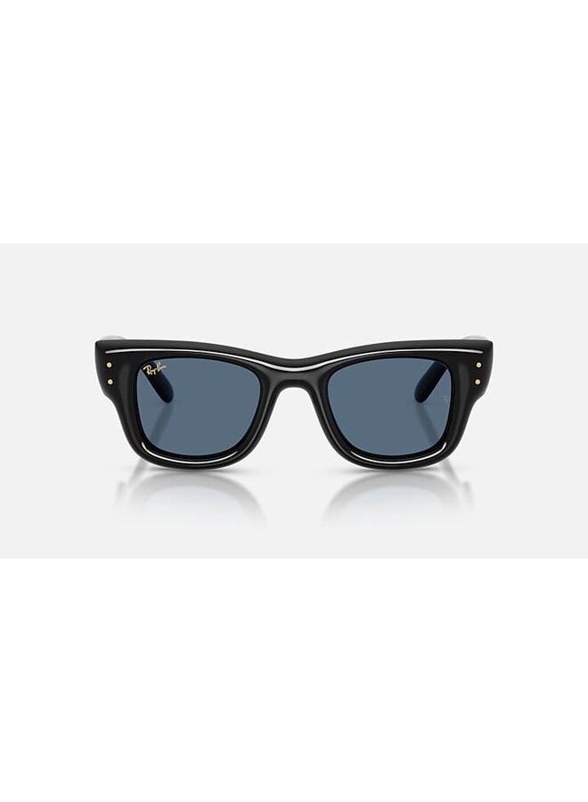 Wayfarer Puffer Black w/ Dark Blue ORB4940