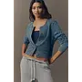 Daily Knit Denim Cardigan