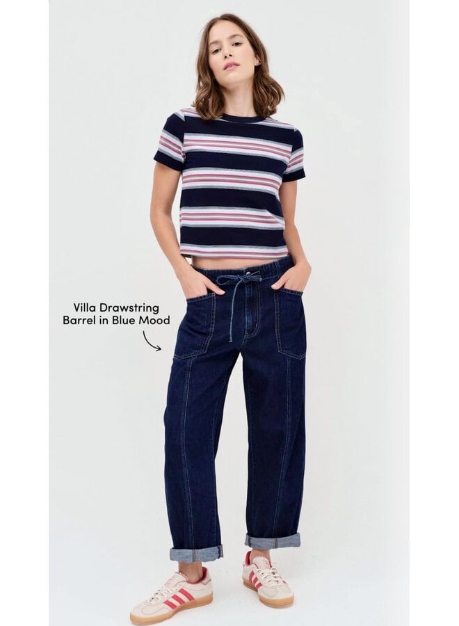 Villa Drawstring Barrel Leg