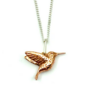 Hummingbird Bronze Necklace