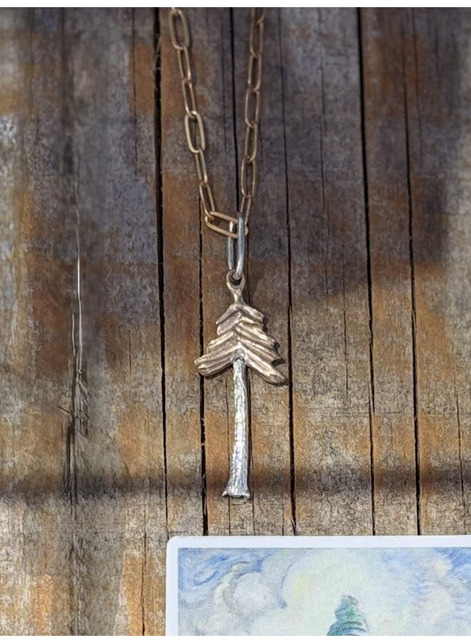 Necklace  Emilys Tree Med  Bronze