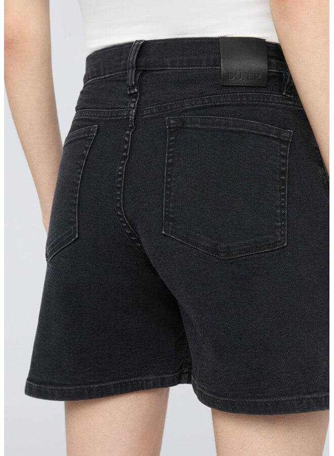 Stretch Canvas High Rise Relaxed Short