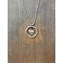 Heart to Heart Small Sterling w/ Bronze Necklace