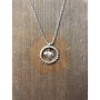Heart to Heart Sterling White Necklace Small