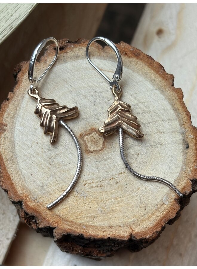 Emilys Tree Wiggle Earrings