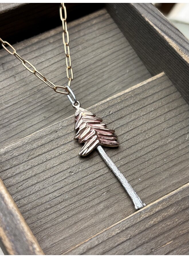 Emilys Tree Necklace Bronze