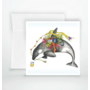 Ella the Orca Greeting Card