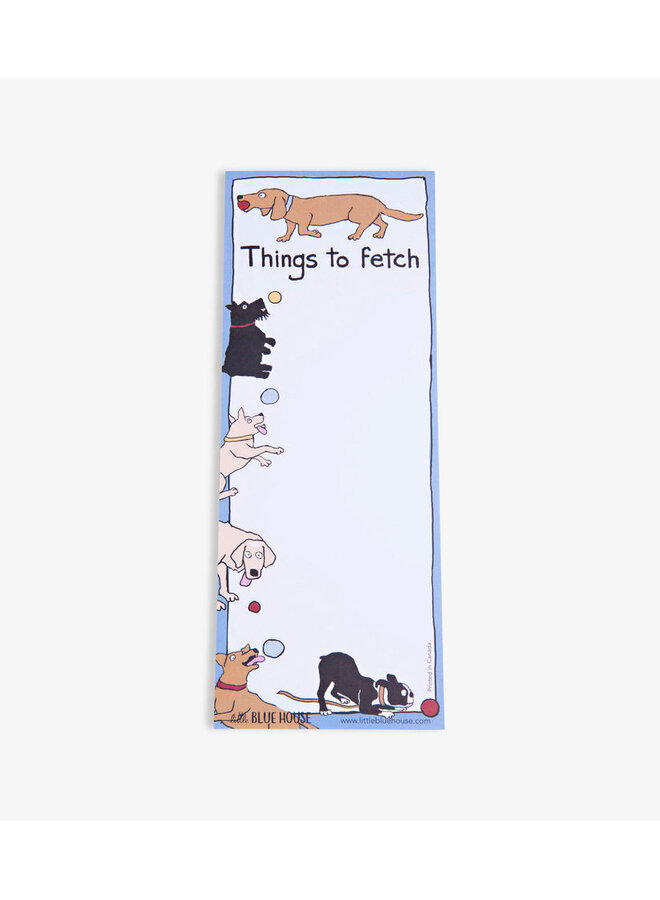 Things To Fetch Magnetic List