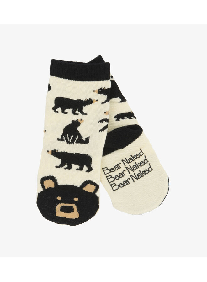 Black Bear Kids Animal Socks