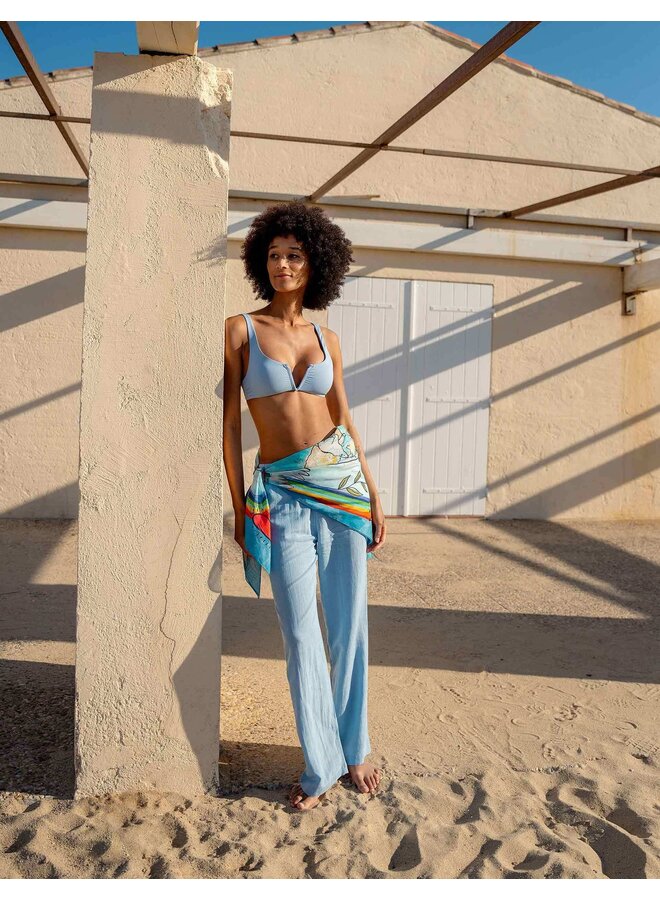 Cotton Square - Earth Day True Blue